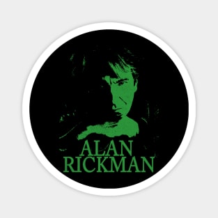 Alan Rickmanvintage//greensolid Magnet